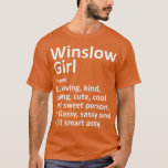 T-shirt WINSLOW GIRL AZ ARIZONA Funny City Accueil Racines<br><div class="desc">WINSLOW GIRL AZ ARIZONA Funny City Accueil Racines Cadeau Cadeau.</div>