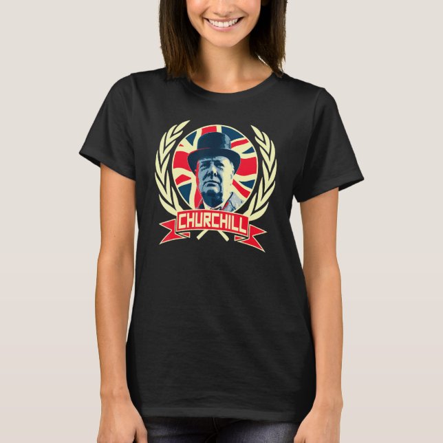 T-shirt Winston Churchill (Devant)