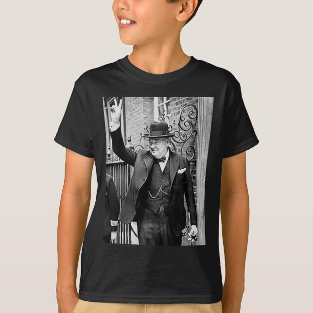 T-shirt Winston Churchill (Devant)