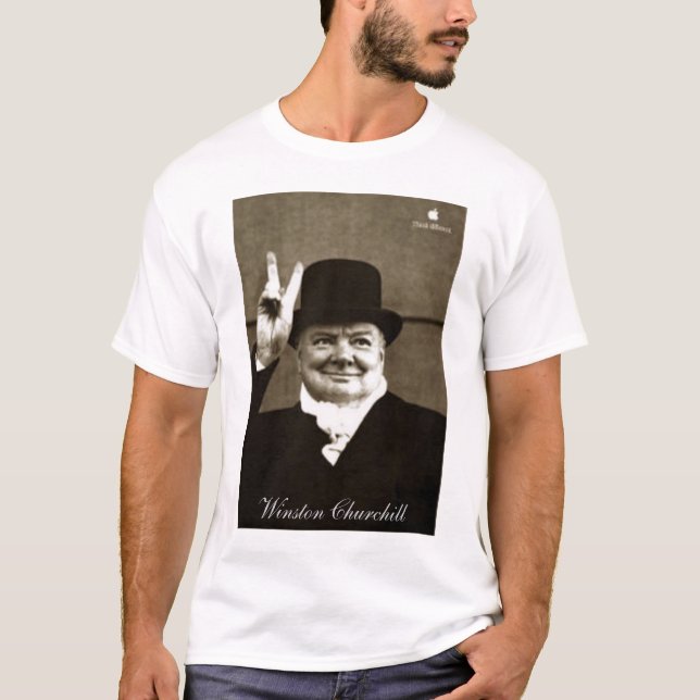 T-shirt Winston Churchill (Devant)