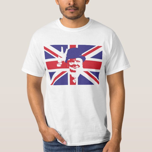 T-shirt Winston Churchill (Devant)