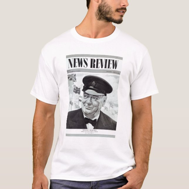 T-shirt Winston Churchill (Devant)