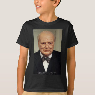 T-shirt Winston Churchill Échec Sagesse Citation Cadeaux