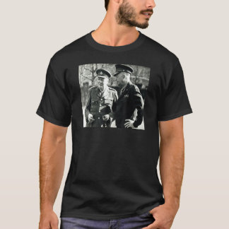 T-shirt Winston Churchill Eisenhower Classic 2ème guerre m