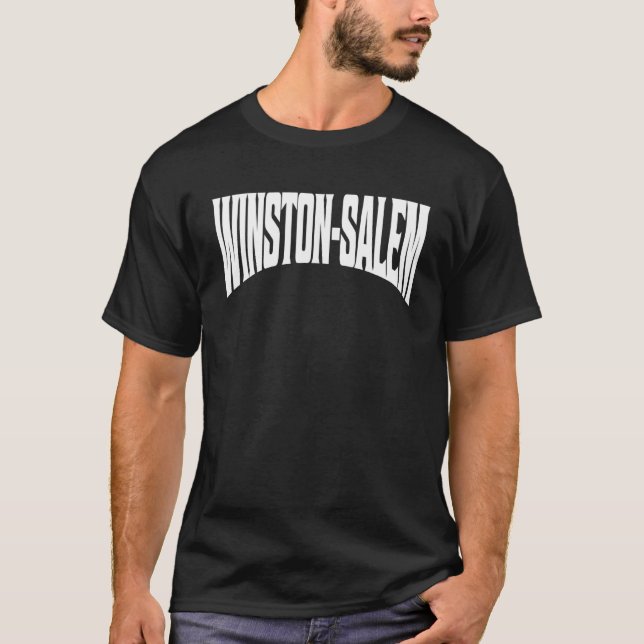T-shirt Winston Salem Caroline du Nord (Devant)