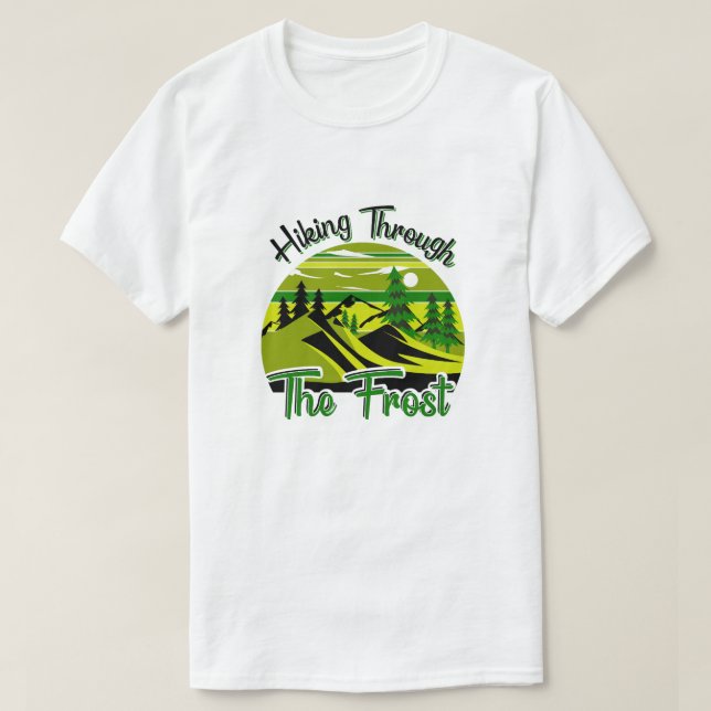 T-shirt Winter Magie Retro Design de Noël (Design devant)