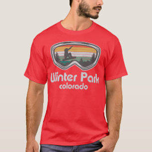 T-shirt Winter Park Snowboard Retro Colorado Snowboard