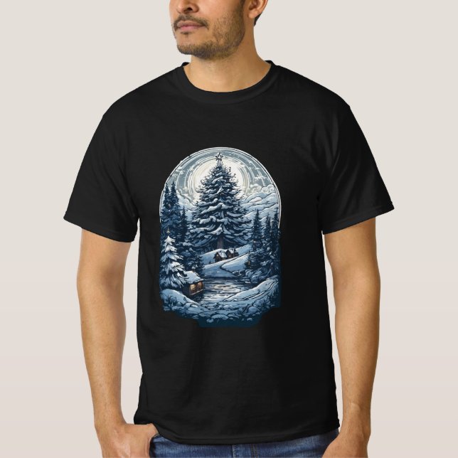 T-shirt Winter Wonderland (Devant)