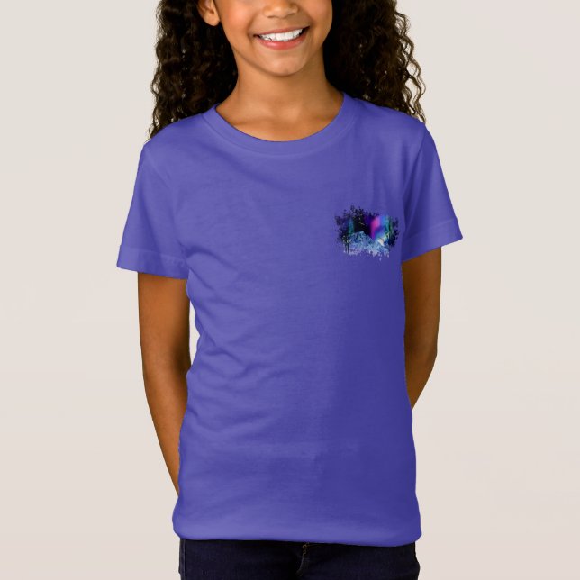 T-shirt Winter Wonderlights (Devant)