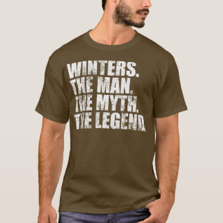 T-shirt WintersWinters Nom de famille Winters nom de famil