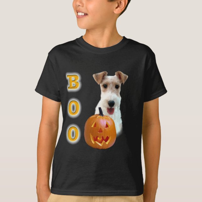 T-shirt Wire Fox Terrier Boo (Devant)