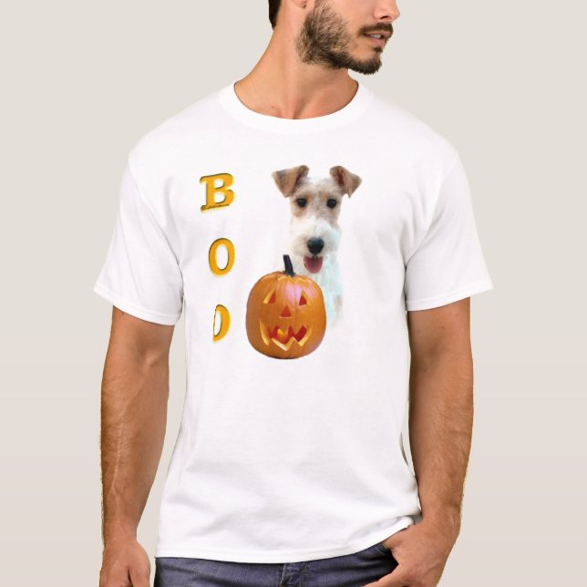 T-shirt Wire Fox Terrier Boo (Devant)