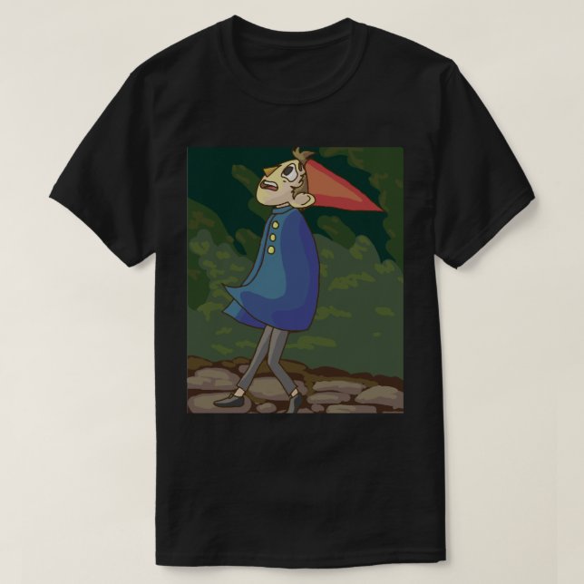 T-shirt Wirt s'est fait parler - au-dessus du mur du jardi (Design devant)