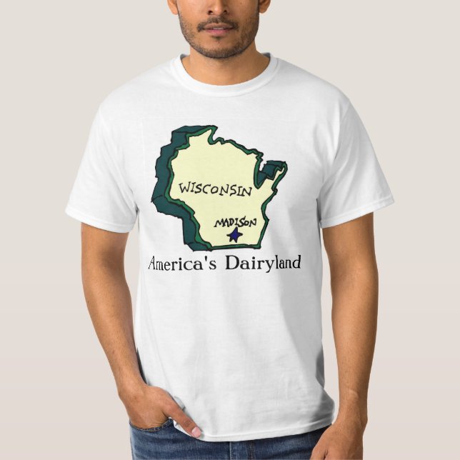 T-shirt Wisconsin (Devant)