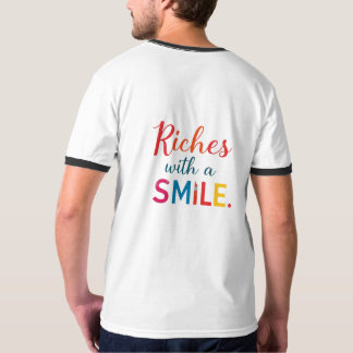 T-shirt Wit Our Way Riches avec un sourire