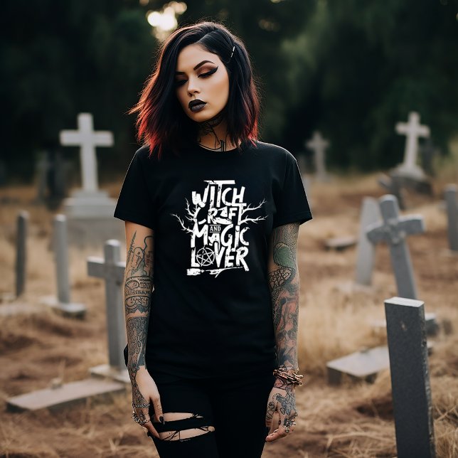 T-shirt Witch Craft and Magic Lover Design (Créateur téléchargé)