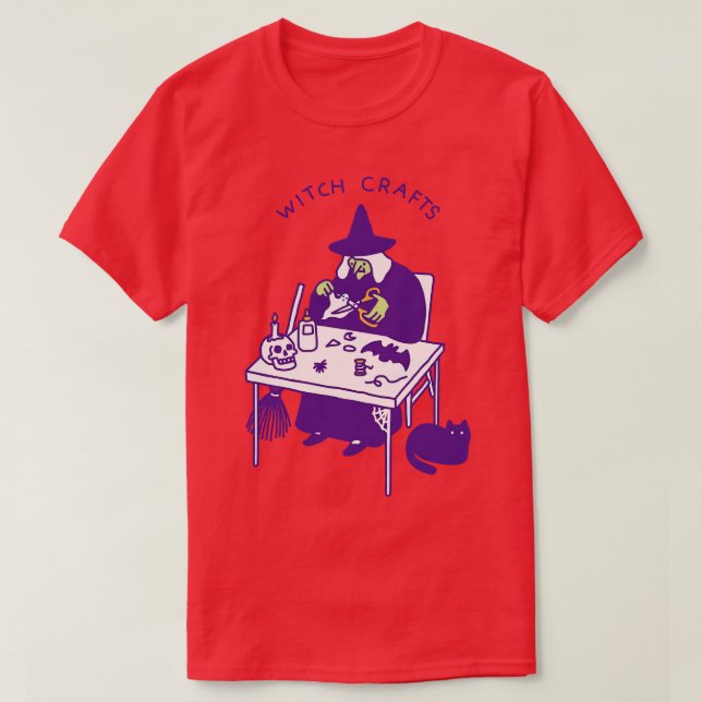 T-shirt Witch Crafts Halloween pour les femmes (Design devant)