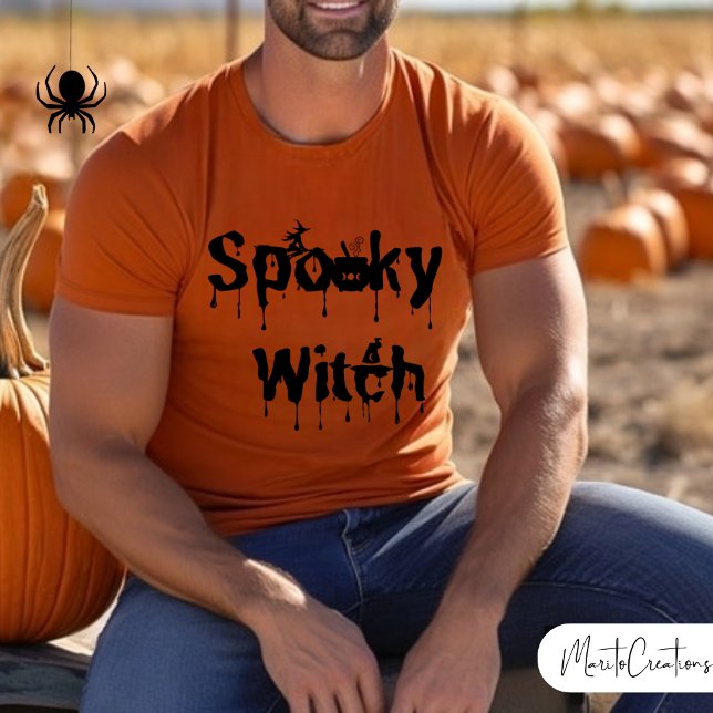 T-shirt Witch, funny Halloween shirt for men,spooky season (Créateur téléchargé)