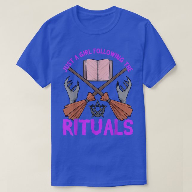 T-shirt Witch Ritual Magic Spells Witchcraft Spellbook Wic (Design devant)