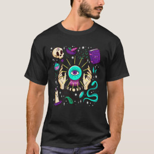 T-shirt Witch s Essentials Occult Esoteric Crystal Witchy
