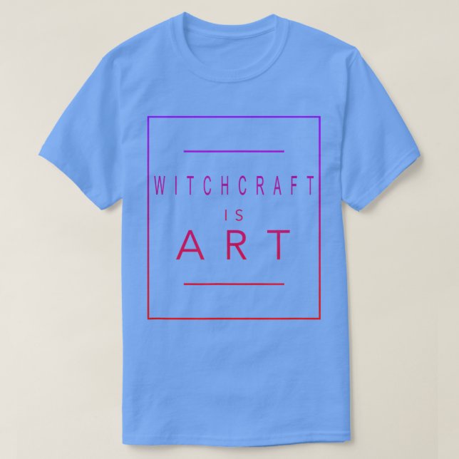 T-shirt Witchcraft Est Art Witch Hobby Esthétique  (Design devant)