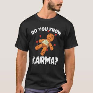 T-shirt Witchcraft Karma Halloween Costume Voodoo Éffrayan