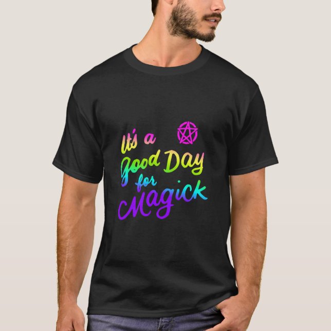T-shirt Witchcraft Magic Sayings Wicca Witch Magique Spell (Devant)