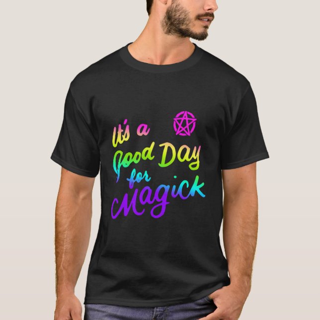 T-shirt Witchcraft Magic Sayings Wicca Witch Magique Spell (Devant)