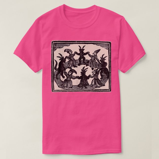 T-SHIRT WITCHES CERCLE DANSE CLASSIQUE (Design devant)