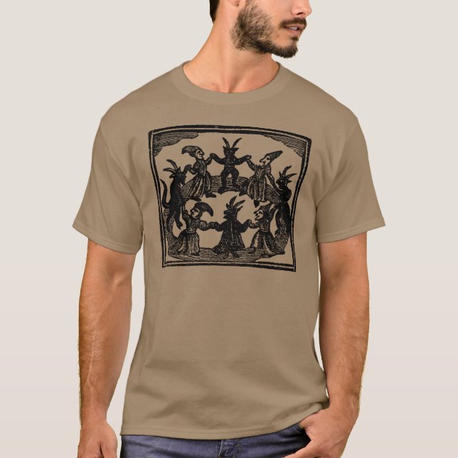 T-shirt Witches Circle Dance (Devant)