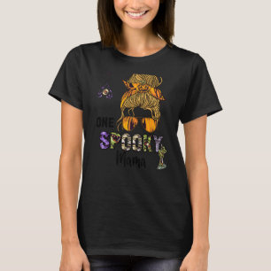 T-shirt Witchy Mama Skull Witch Super One Éffrayant