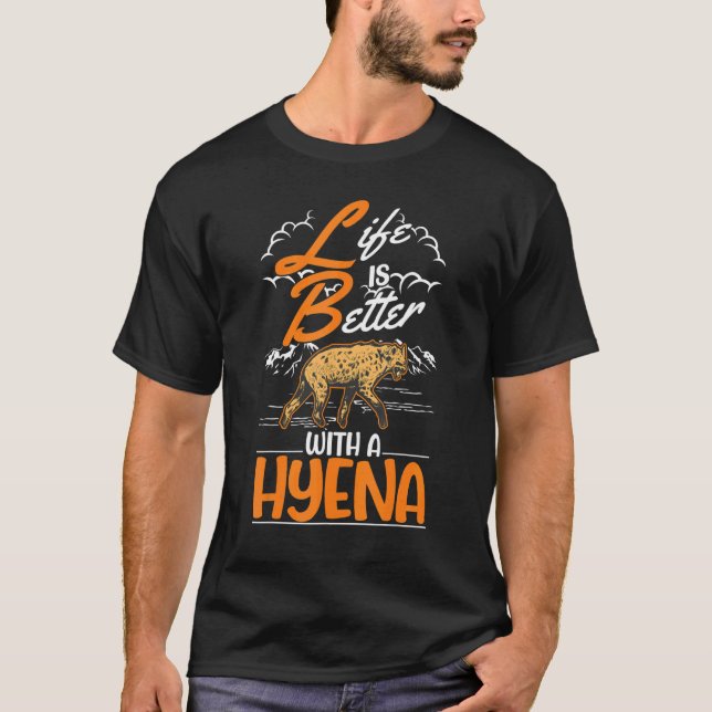 T-shirt with a Hyena (Devant)