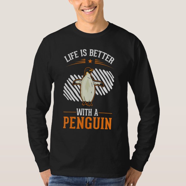 T-shirt with a Penguin 1 (Devant)