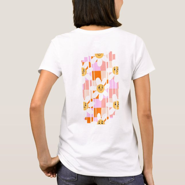 T-Shirt with flowers (Dos)