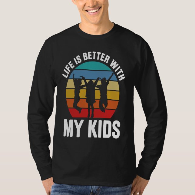 T-shirt With My Kids Daycare Provider Daycare Teacher (Devant)