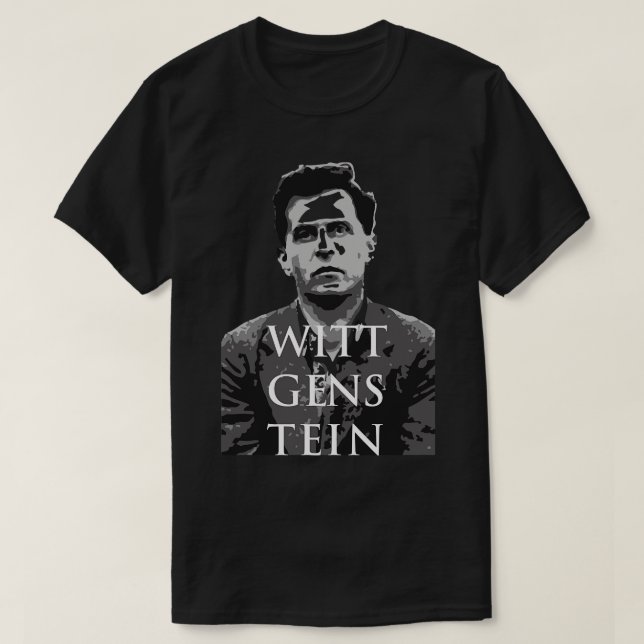 T-shirt Wittgenstein (Design devant)