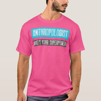 T-shirt Witty Anthropology s 1