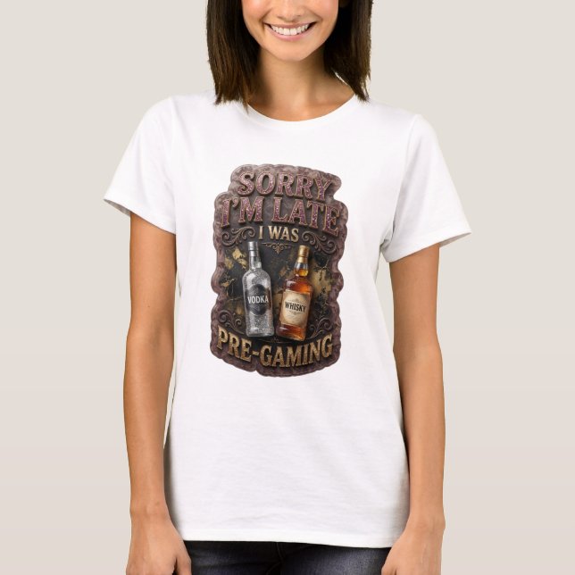 T-shirt Witty Gold PRE GAMING (Devant)