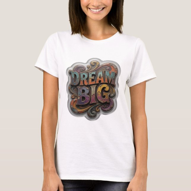 T-shirt Witty Orange RÊVE GRAND (Devant)