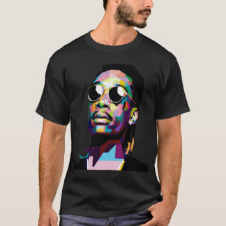 T-shirt Wiz Khalifa drôle ami rétro