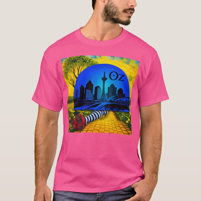 T-shirt Wizard of Oz Sphere Las Vegas friends (Devant)
