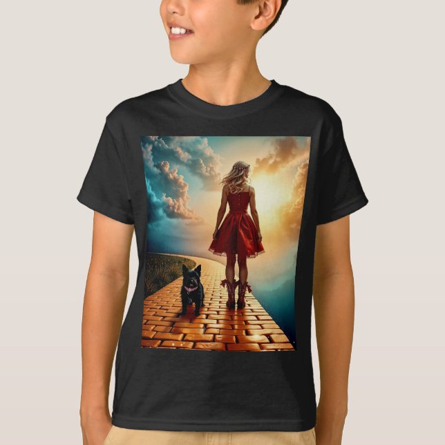 T-shirt Wizard of Oz - Style moderne (Devant)
