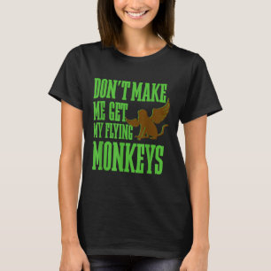 T-shirt Wizard Of Oz Wicked Witch Obtenez Mes Singes Volan