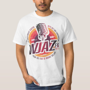 T-shirt WJAZ vintage Radio Design