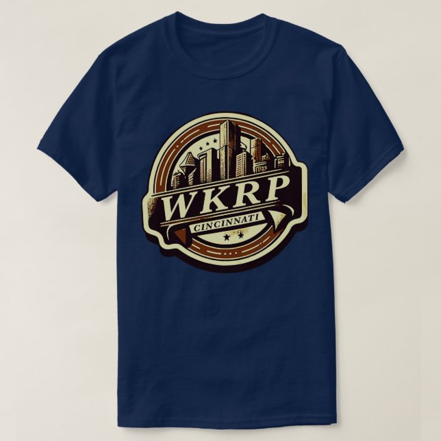 T-shirt WKRP à Cincinnati (Design devant)