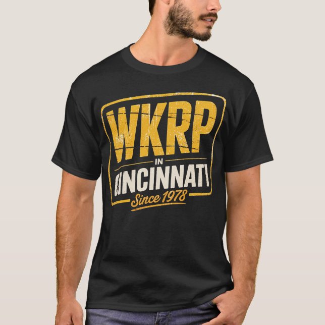 T-shirt WKRP à Cincinnati - Depuis 1978 (Devant)