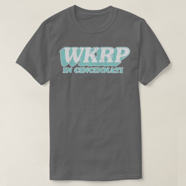 T-shirt WKRP en Cincinnati vintage (Design devant)