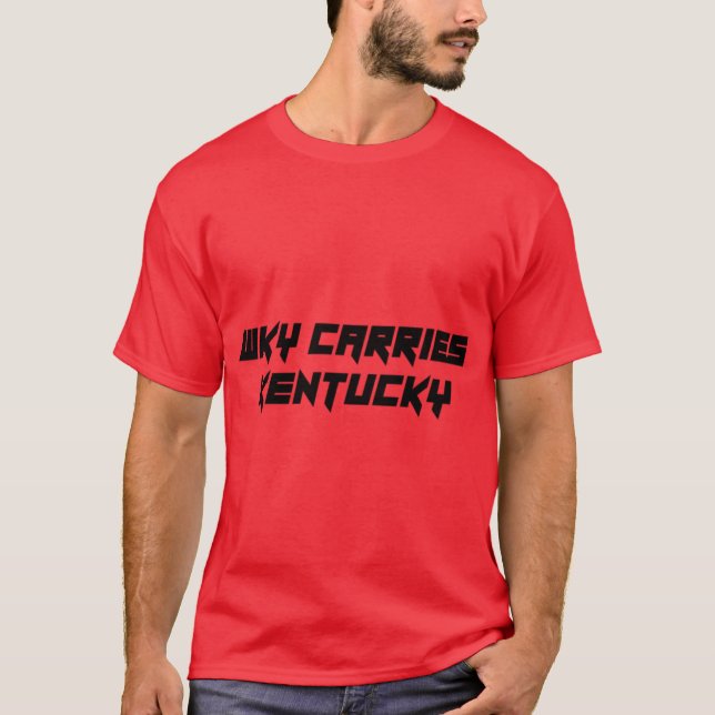 T-shirt WKY carries Kentucky (Devant)