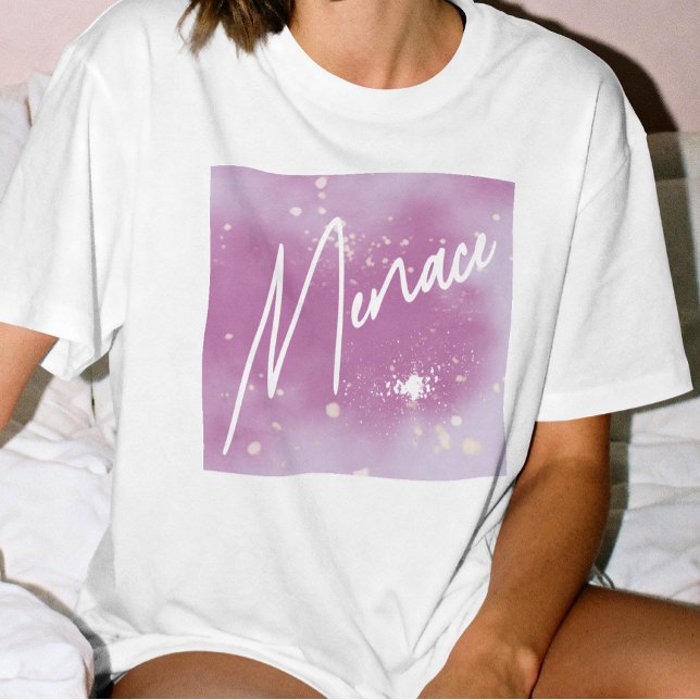 T-shirt WLW Lavender Menace Lesbian Subtle Sapphic (Créateur téléchargé)