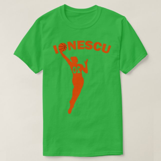 T-shirt WNBA Basketball sabrina 20 ionescu (Design devant)